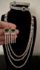 Picture of Diamond replica layered necklace set 