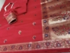 Picture of Crimson Red Banarasi Silk Saree with Rich Meenakari Zari Pallu and Stitched Blouse S