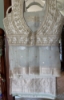 Picture of Pastel Pista color soft lightweigh Saree with stylish sleeveless blouse
