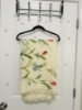Picture of Off White painted saree with brand new blouse