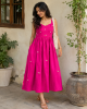 Picture of Pink Mul Cotton Dress