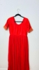 Picture of PL744 red maggam work frock