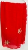 Picture of PL748 Red space silk saree with all over work blouse 