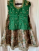 Picture of Patola lehenga with croptop and blouse 6-8Y
