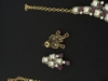 Picture of Moissanite kundan and ruby set 