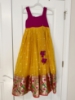 Picture of Fancy Lehanga  (zari kota inspired )maggam work blouse 8-9Y