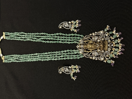 Picture of Victorian Balaji Beads Haram Set