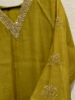 Picture of Never worn pure Mul chanderi heavy work 3 piece set