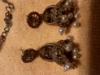 Picture of Triple Combo : 2 black beads chains , 1 cage earrings 