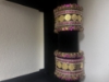 Picture of Combo  : Bajubandh & 2.4 size lotus bangles sets 
