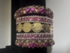 Picture of Combo  : Bajubandh & 2.4 size lotus bangles sets 