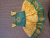 Picture of Little muffet Floral girl lehenga set and benaras pattu langa combo