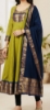 Picture of Pure handloom cotton anarkali with kanchi border