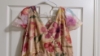Picture of Floral Organza Maxi Dress – Elegant Party / Wedding Guest Dress