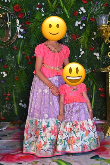 Picture of Partywear Semi paithani lehenga 