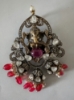 Picture of Victorian Ganesh pendant and earrings 