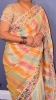 Picture of Multicolor gold tissue fancy saree