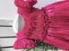 Picture of Wine Red Gown with Handcrafted Rose Embellishment 4-5y
