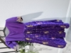 Picture of Royal Purple Never worn benarasi floral frock 6-7Y