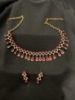 Picture of Ruby necklace with earrings