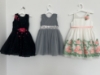 Picture of 3 Partywear cancan frocks for the price of 1 with sequence and floral design 2-4Y