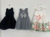 Picture of 3 Partywear cancan frocks for the price of 1 with sequence and floral design 2-4Y