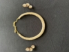 Picture of  Pearl Ribbed Gold foil Finish Hasli Chain