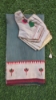 Picture of Never worn bottle green banaras zari lines saree with paithani border