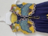 Picture of Pure Mangalagiri pattu frock & pure kalamkari chinon crop top 4-6Y