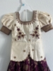 Picture of Pure banaras lehanga with pure banaras blouse and maggam work 4-6Y 