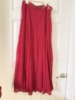Picture of Mirror work red crop top plazo set 