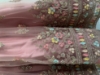 Picture of ! COMBO DEAL ! Half white pure chinon embroidered long frock and pink embroidered net long frock for Size 5-6Y