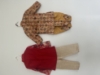 Picture of Pure chinon kalamkari kurta set and Patola print pancha set 1Y
