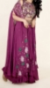 Picture of Stunning hand maggam work in wine color gives an indowestern outfit vibe