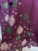 Picture of Stunning hand maggam work in wine color gives an indowestern outfit vibe