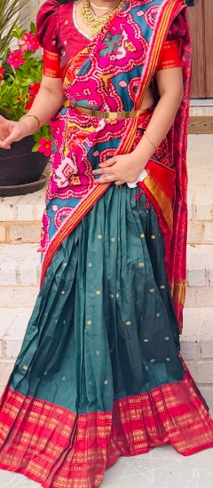 Picture of Narayanpet and Patola Lehanga