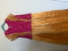 Picture of Tissue yellow and pink lehanga 7-9Y