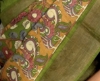 Picture of Green tussar silk saree