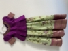 Picture of Pure tussar painted lehanga with pure raw silk maggam work blouse 2-4Y