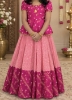 Picture of Pure chikenkari with bandini lehanga and pure pen kalamkari kanchi lehanga 2-4Y