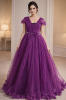 Picture of Big ghera Mom ruffle partywear gown for Size 34