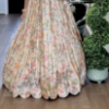Picture of Floral tissue lehanga with maggam work blouse 8-10Y