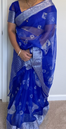 Picture of Bandini semi-organza saree