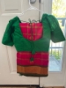 Picture of Traditional color combo Gadwal saree with multi use blouse